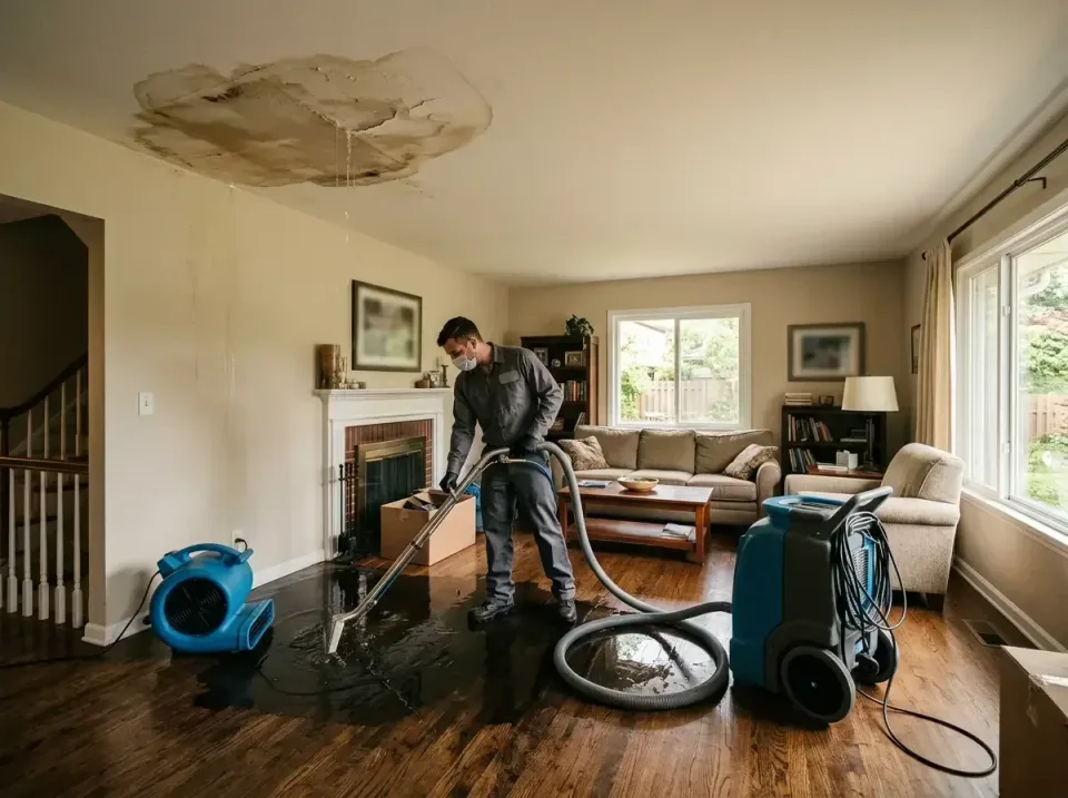 attic-pipe-burst-ceiling-drip-008 — frequently asked questions, Water Damage Restoration & Carpet Care in Ogdensburg, NJ